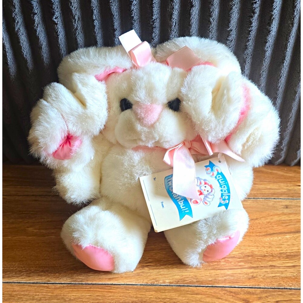 Dayton-Hudson Squiggles from Twistanbul Curly-Eared Rabbit Plush w/ Tags 1989